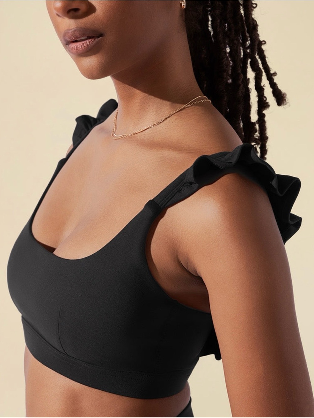 POPFLEX Romance Ruffle Bra XL
